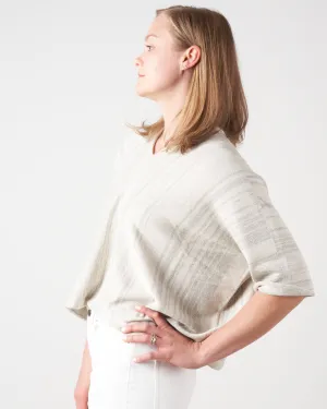 horizontal huipil - marl stripe