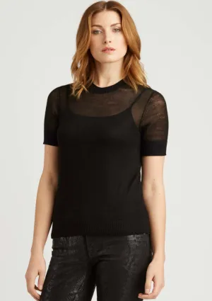 Indigenous Sheer Alpaca Silk Tee Sale
