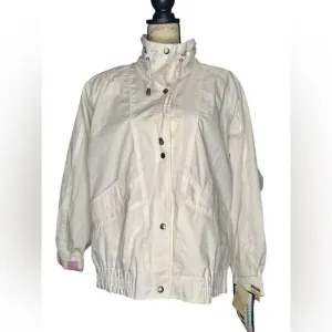Innovations by IZZI Vintage windbreaker jacket size M outerwear women's NWT