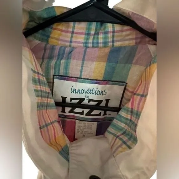 Innovations by IZZI Vintage windbreaker jacket size M outerwear women's NWT