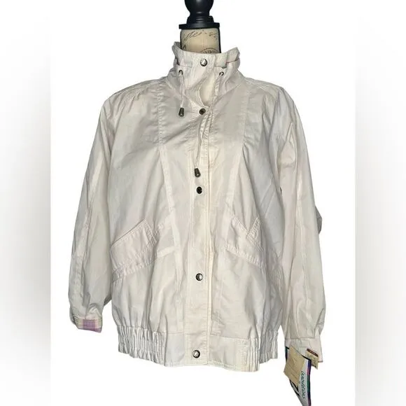 Innovations by IZZI Vintage windbreaker jacket size M outerwear women's NWT