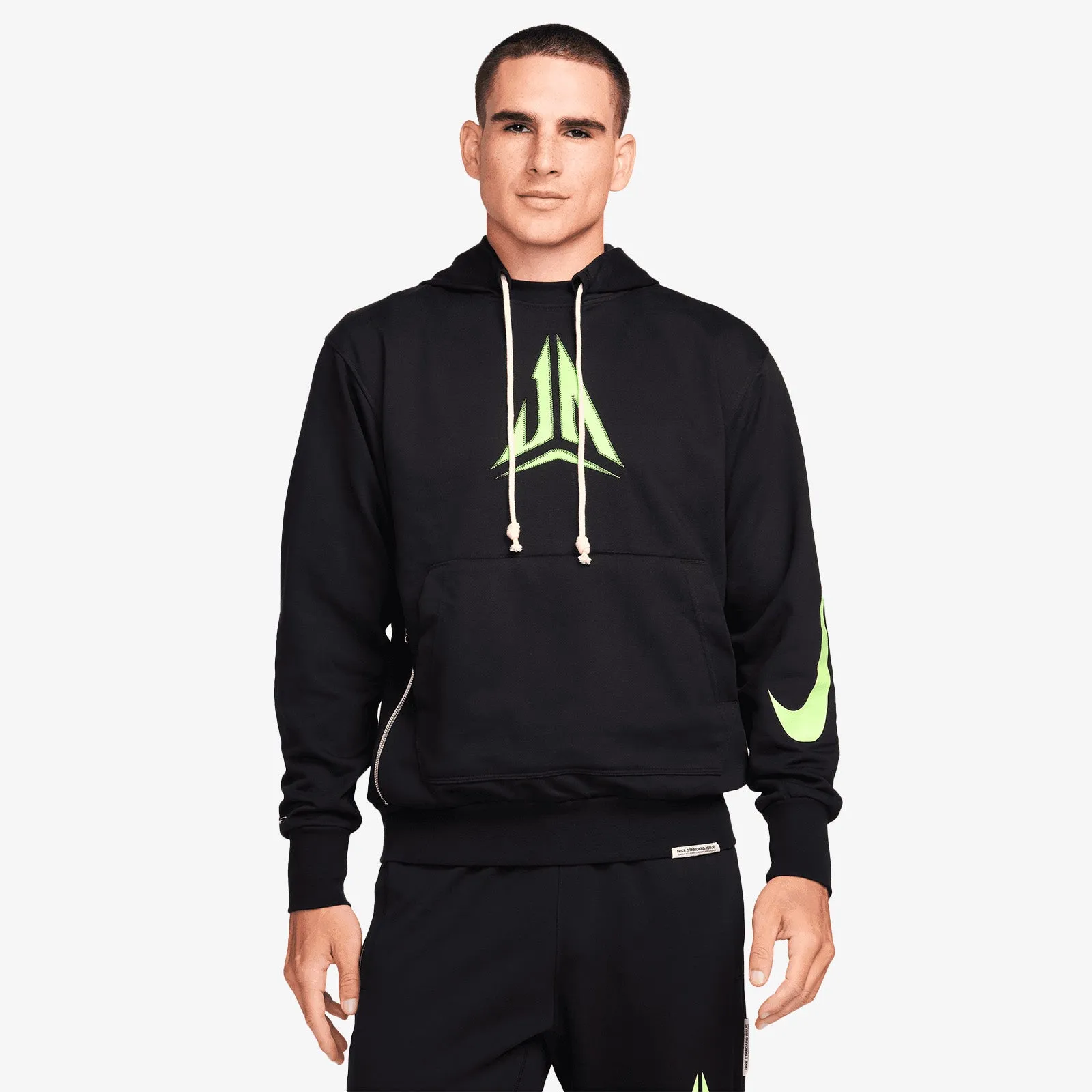 Ja Graphic Standard Issue Dri-FIT Pullover Hoodie - Black