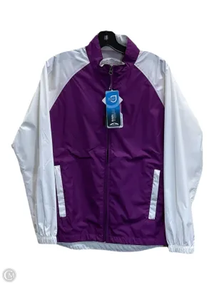 Jacket Windbreaker By Clothes Mentor In Purple, Size: M