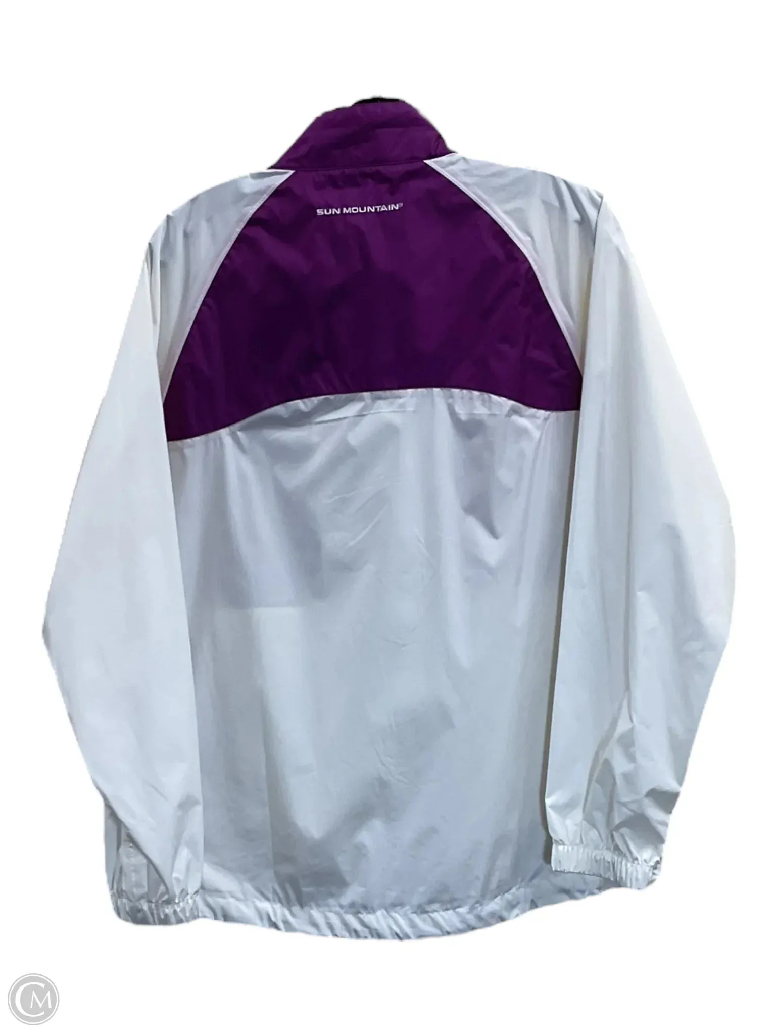 Jacket Windbreaker By Clothes Mentor In Purple, Size: M