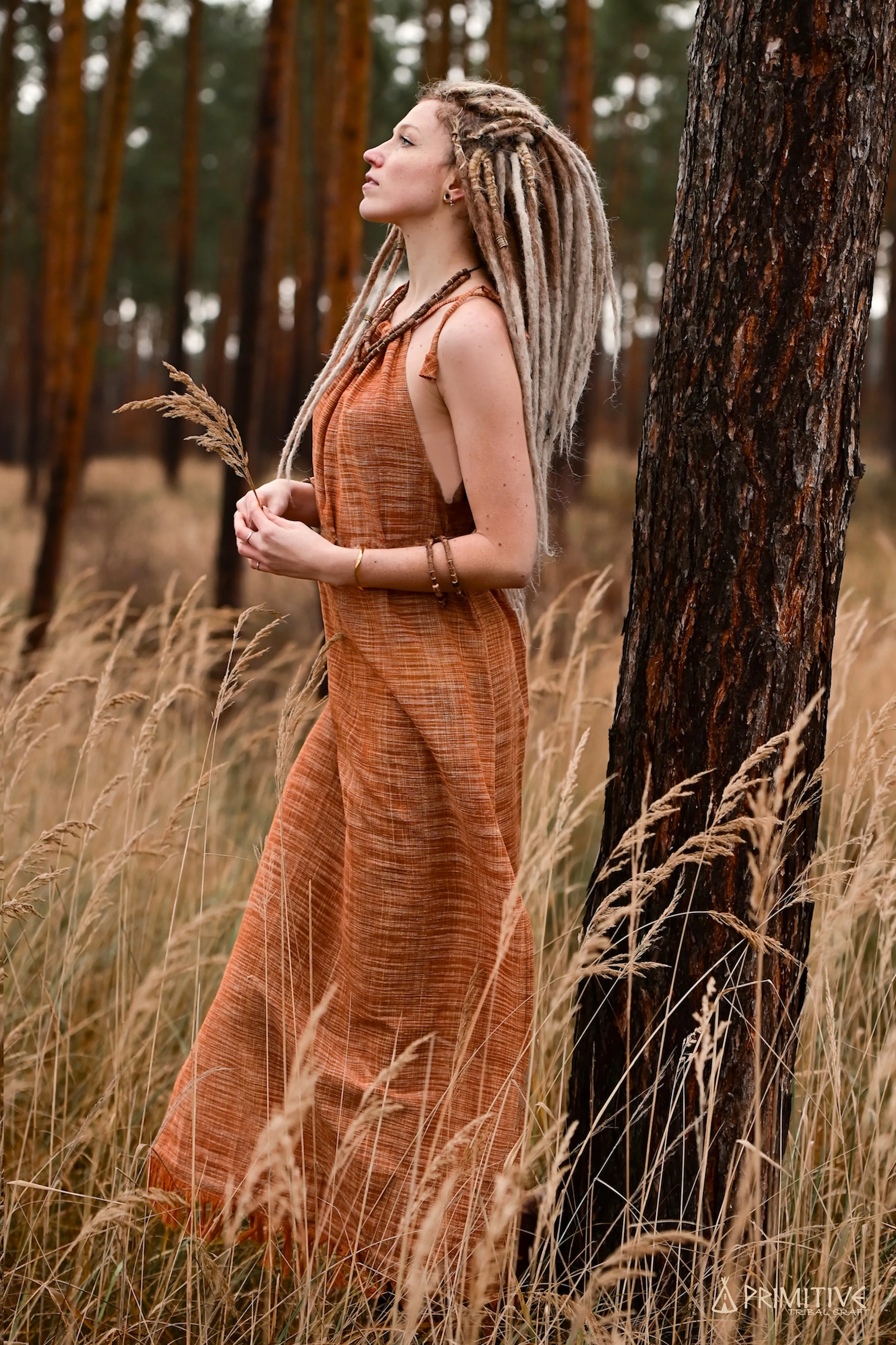 Jesica Dress ⋙⋘ Adjustable Handwoven Khadi Cotton Dress