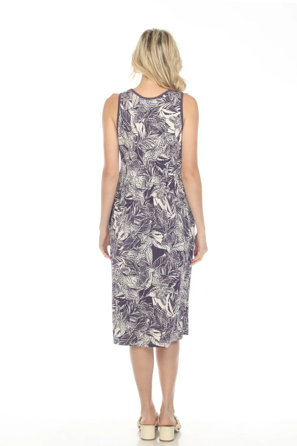 Johnny Was Carioca Easy Fit Sleeveless Tank Dress Boho Chic R39523