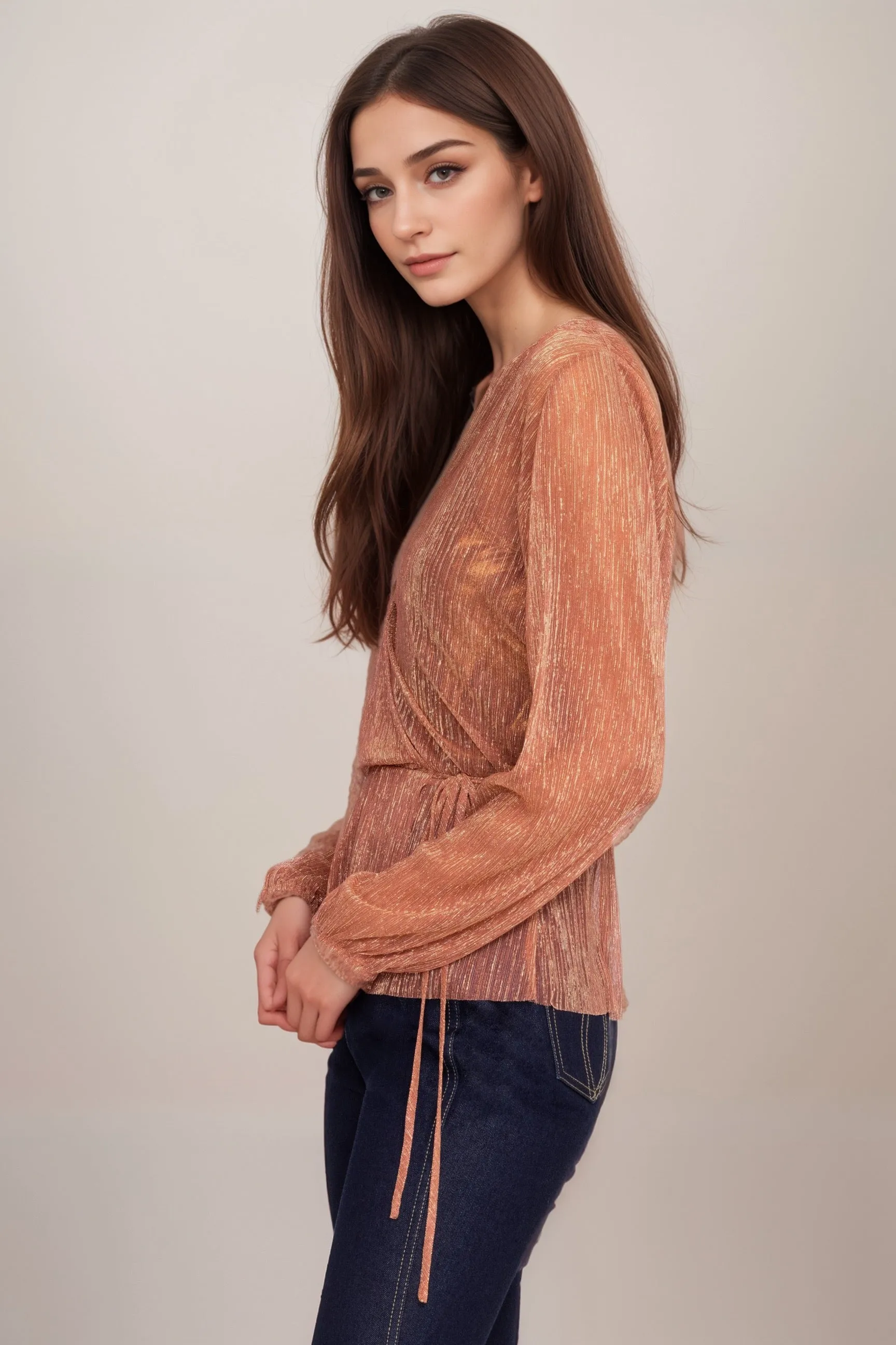 Johnny Was Jade Duffie Wrap Blouse L15824