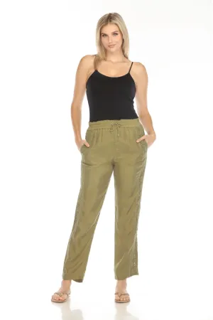 Johnny Was Yverri Embroidered Ankle Pants C64924-E *