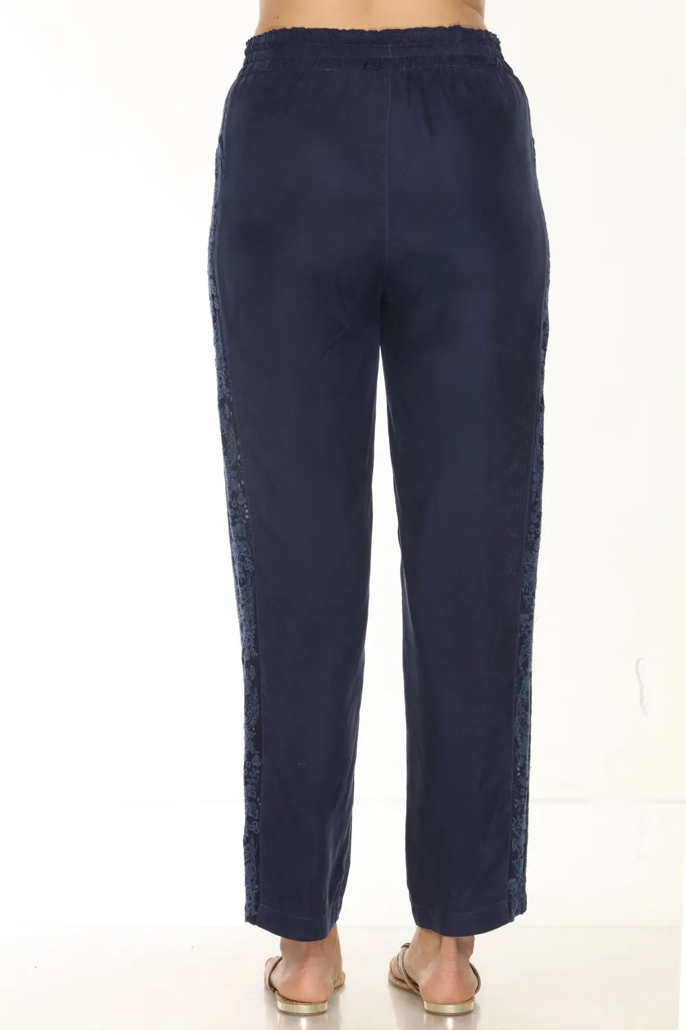Johnny Was Yverri Embroidered Ankle Pants C64924-E *