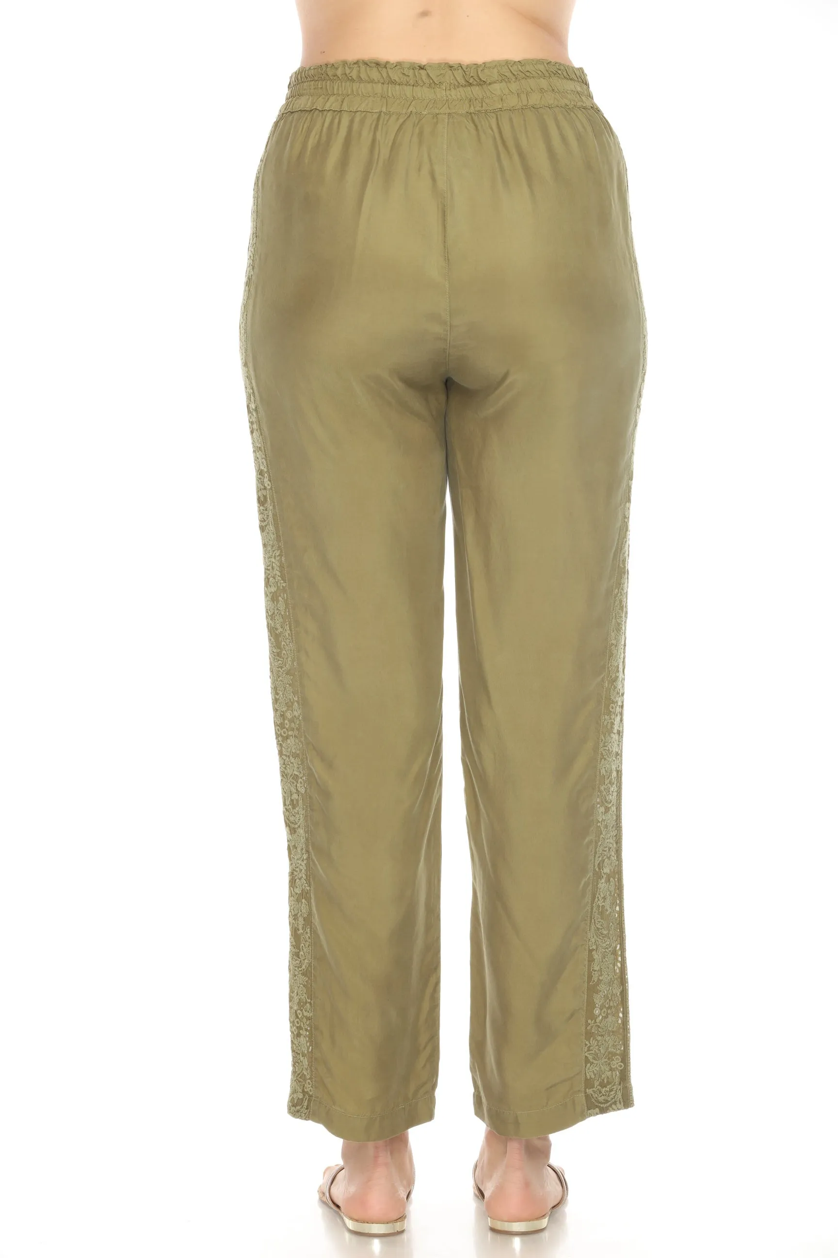 Johnny Was Yverri Embroidered Ankle Pants C64924-E *