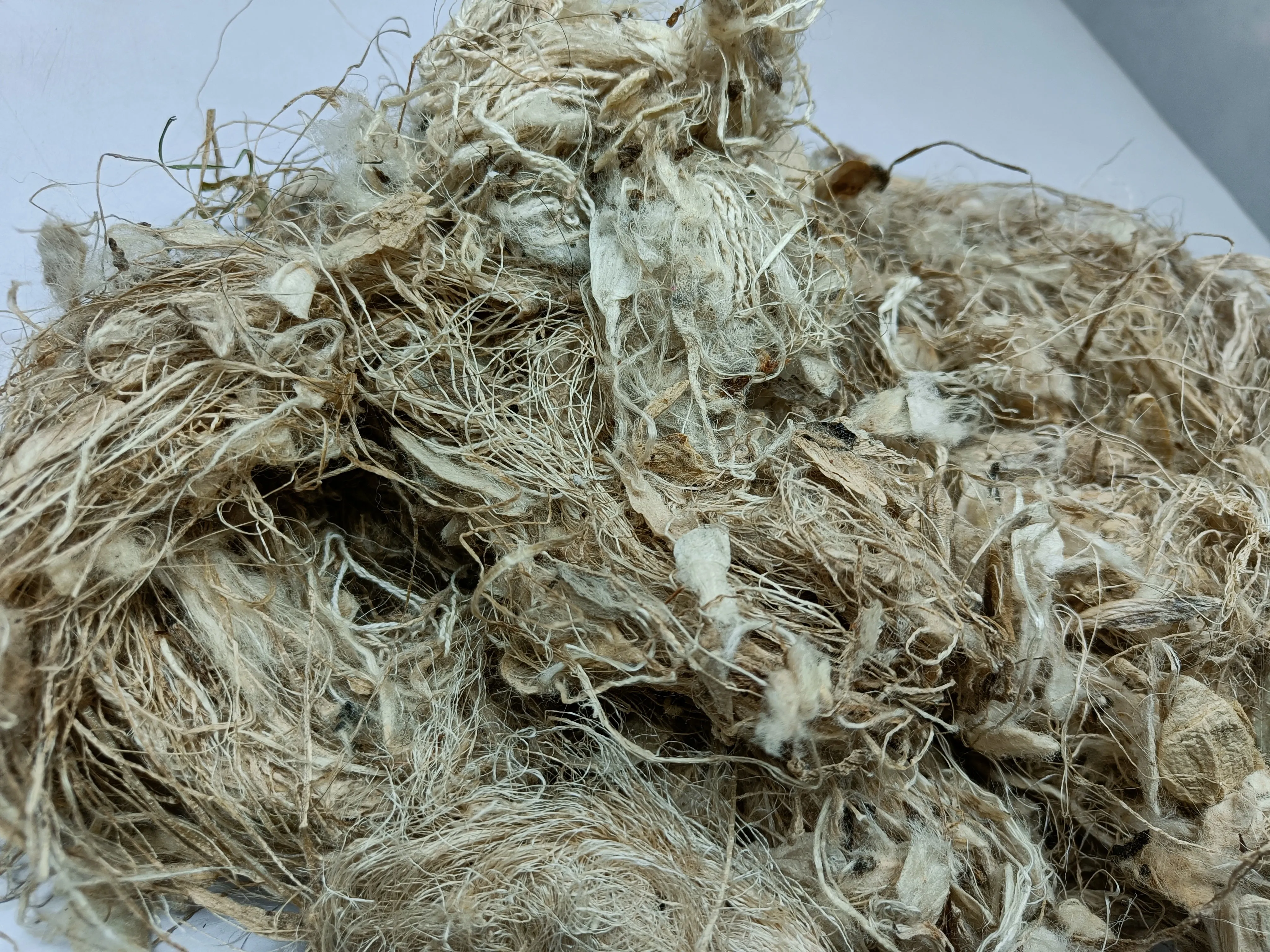 Kibisu Silk Fiber Waste