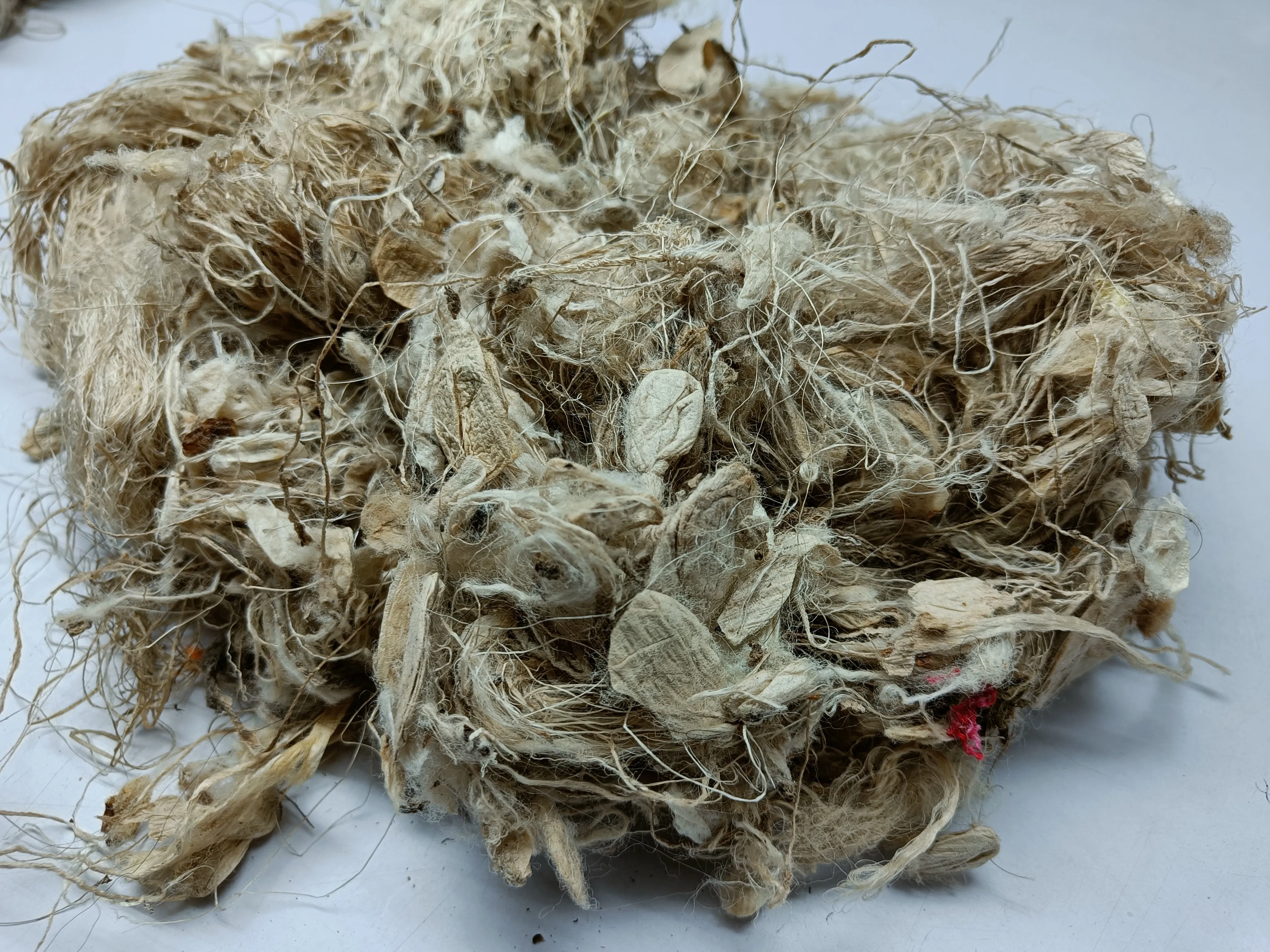 Kibisu Silk Fiber Waste