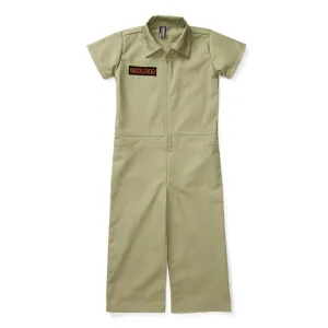 Knuckleheads Light Olive Grease Monkey Coverall