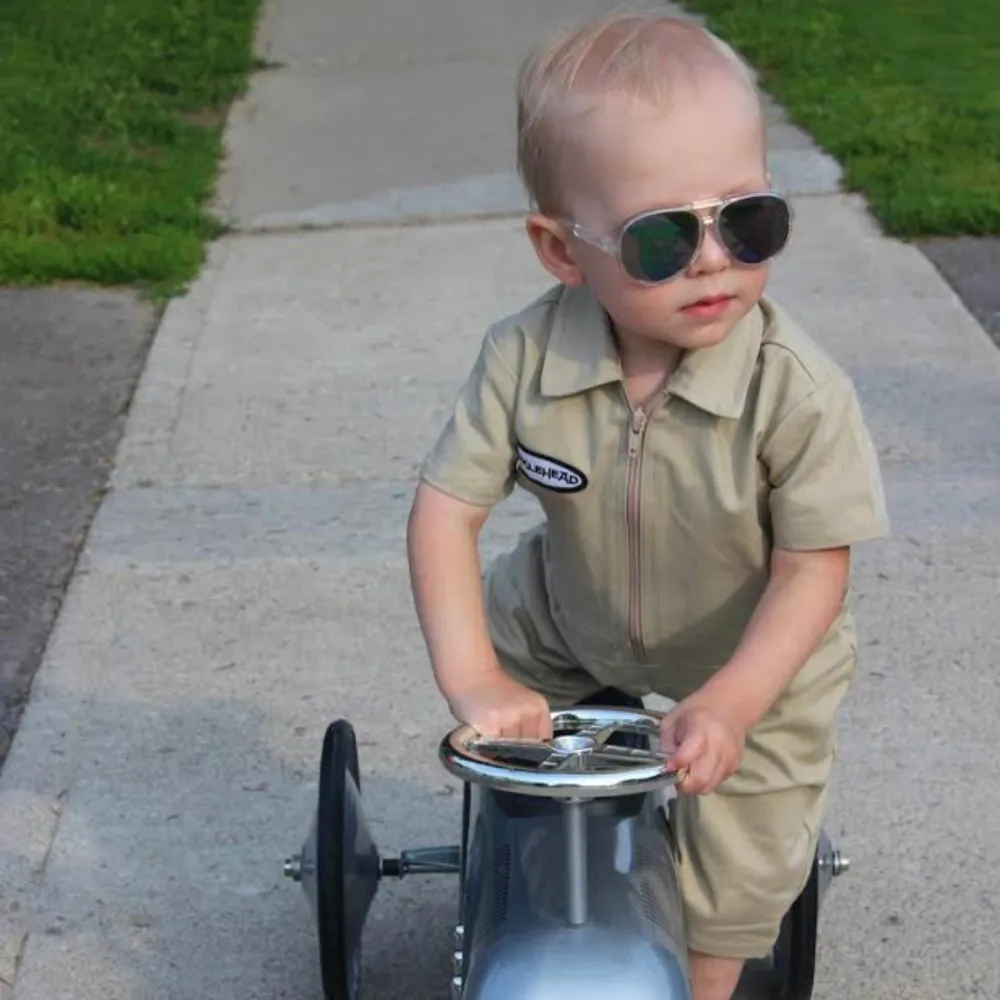 Knuckleheads Light Olive Grease Monkey Coverall