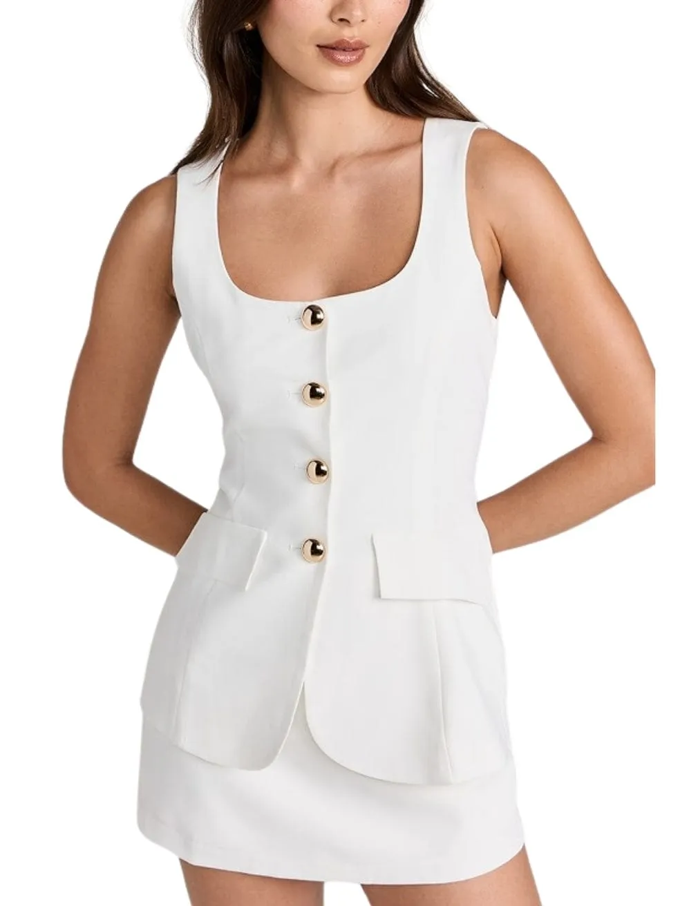 Kya Romper in Ivory