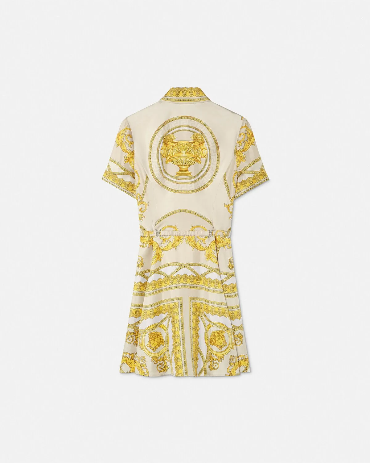 La Coupe des Dieux Silk Shirt Dress