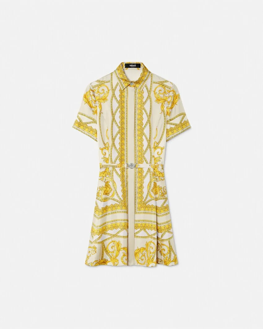 La Coupe des Dieux Silk Shirt Dress