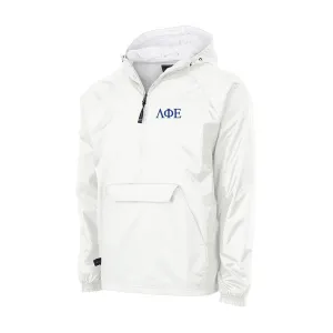 Lambda Phi Epsilon Flannel Lined Windbreaker - Letters