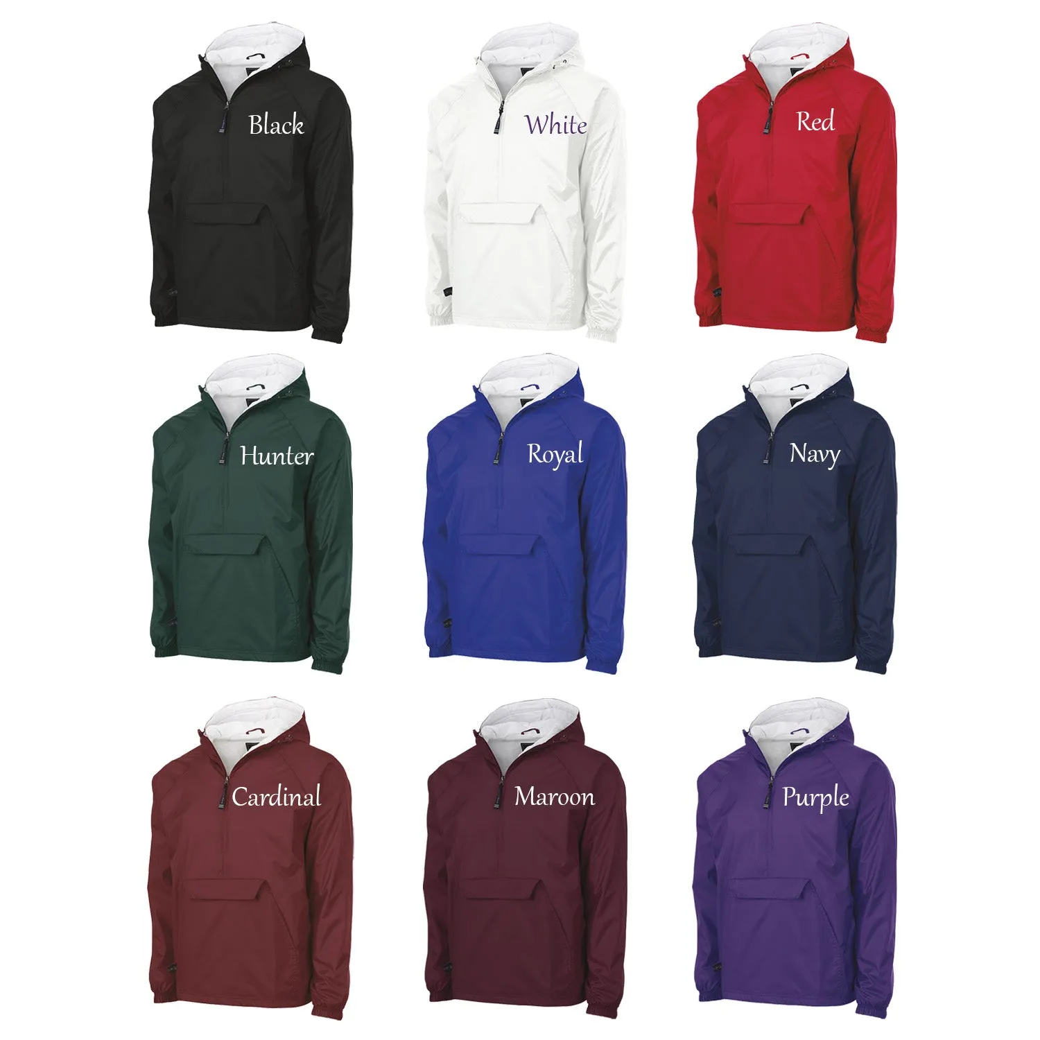Lambda Phi Epsilon Flannel Lined Windbreaker - Letters
