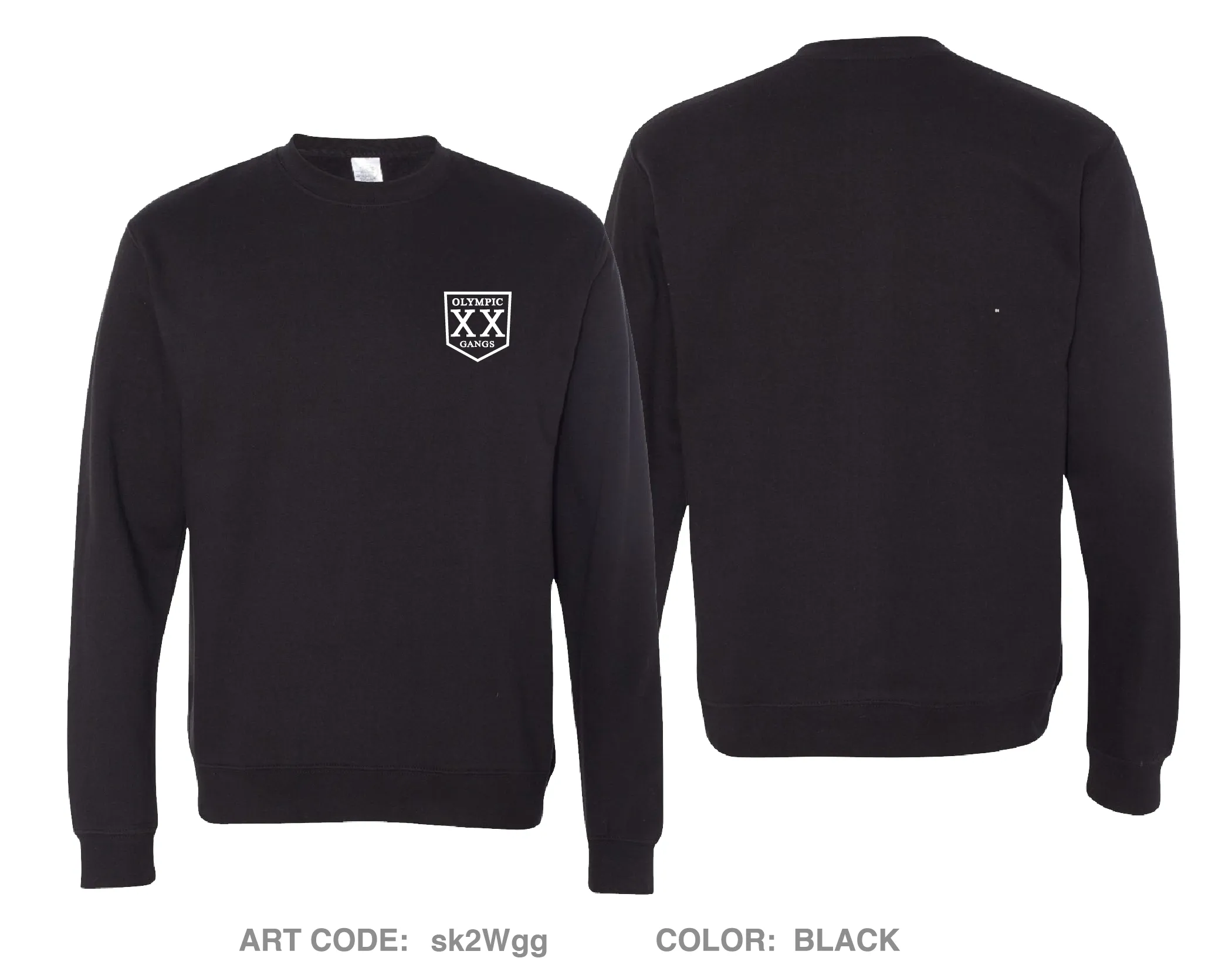 LAPD Olympic Gang Enforcement Detail Comfort Unisex Crewneck Sweatshirt - sk2Wgg