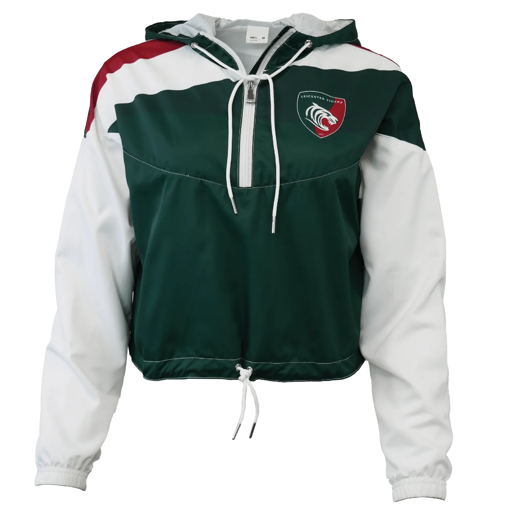 Leicester Tigers Women’s Cropped Windbreaker