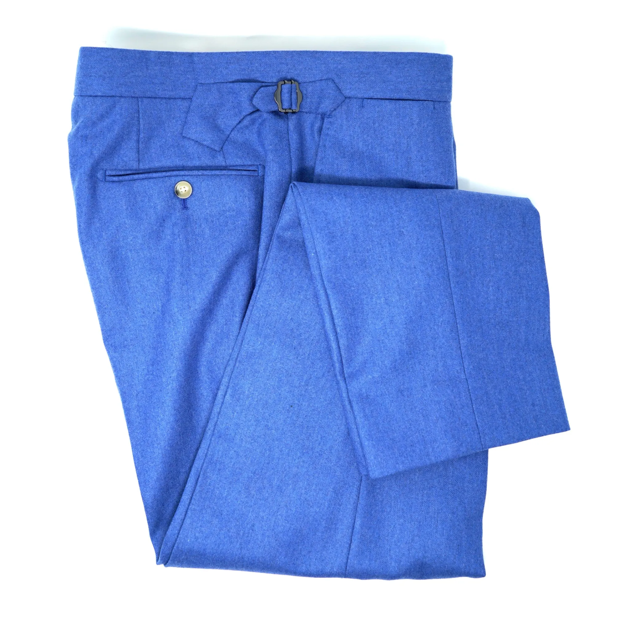 Light Blue Flannel Trousers