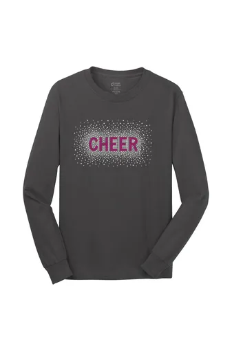 Long Sleeve Core Cotton Tee - Diamond Cheer