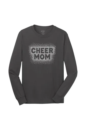 Long Sleeve Core Cotton Tee - Diamond Cheer