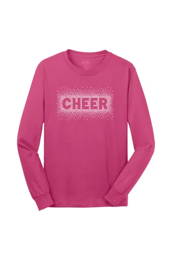 Long Sleeve Core Cotton Tee - Diamond Cheer