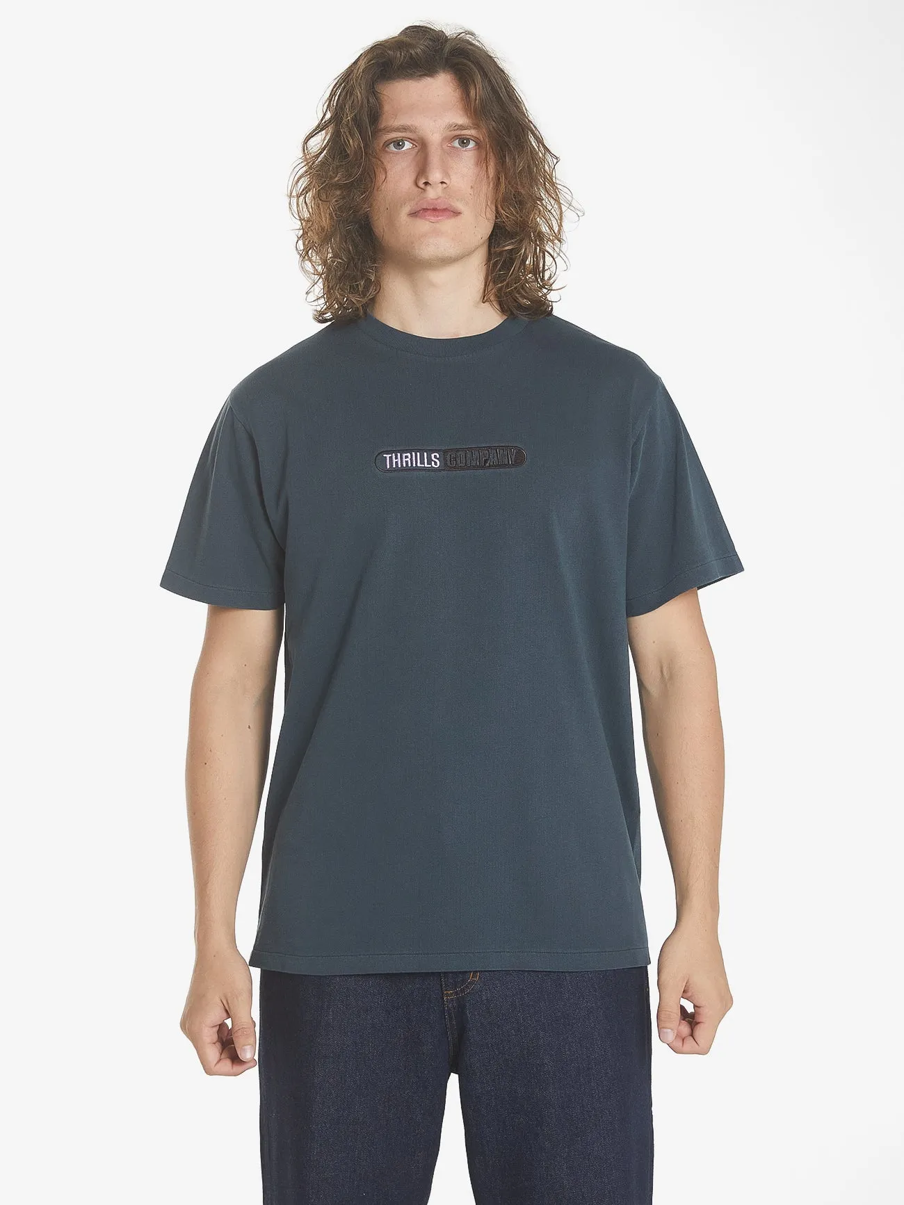 LOVE FROM ABOVE MERCH FIT TEE - PETROL
