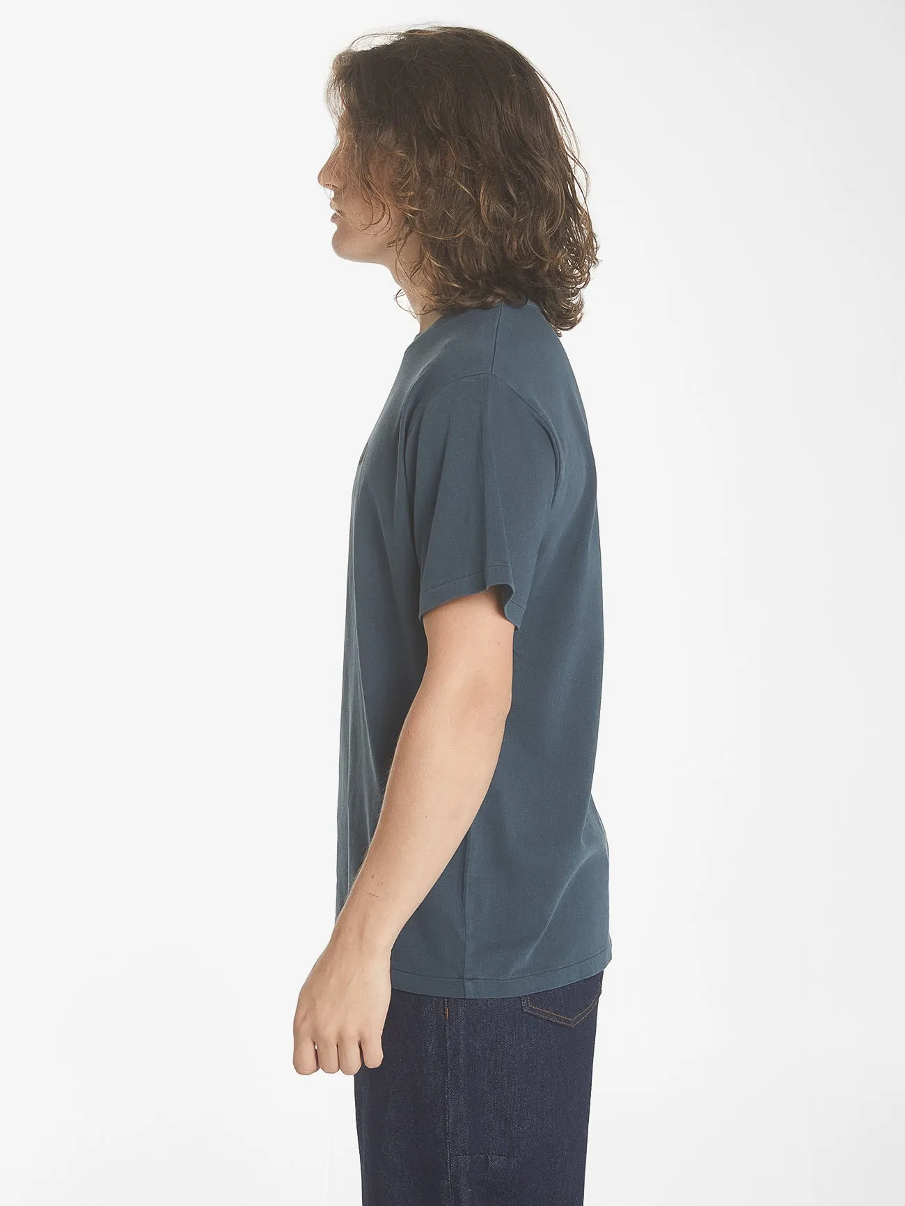 LOVE FROM ABOVE MERCH FIT TEE - PETROL