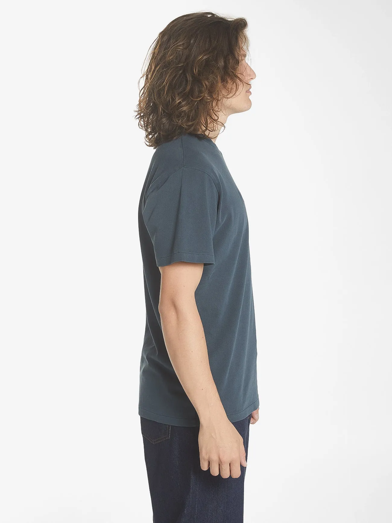 LOVE FROM ABOVE MERCH FIT TEE - PETROL