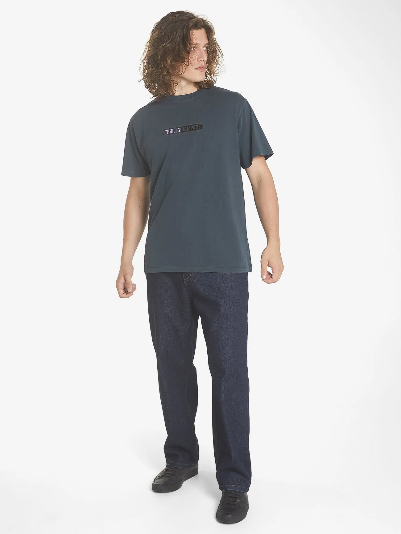 LOVE FROM ABOVE MERCH FIT TEE - PETROL