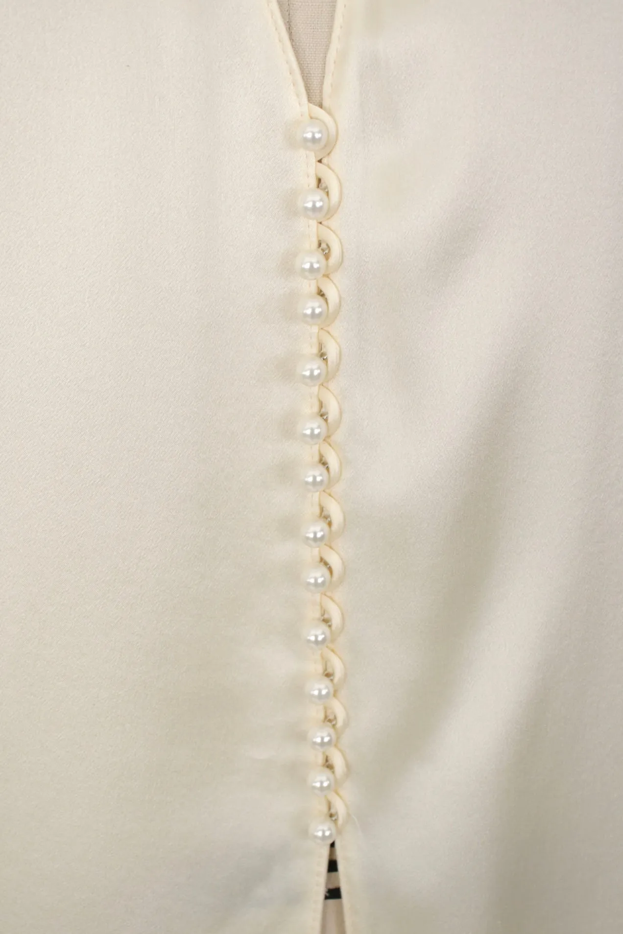 Magda Butrym Silk Ruffle Blouse