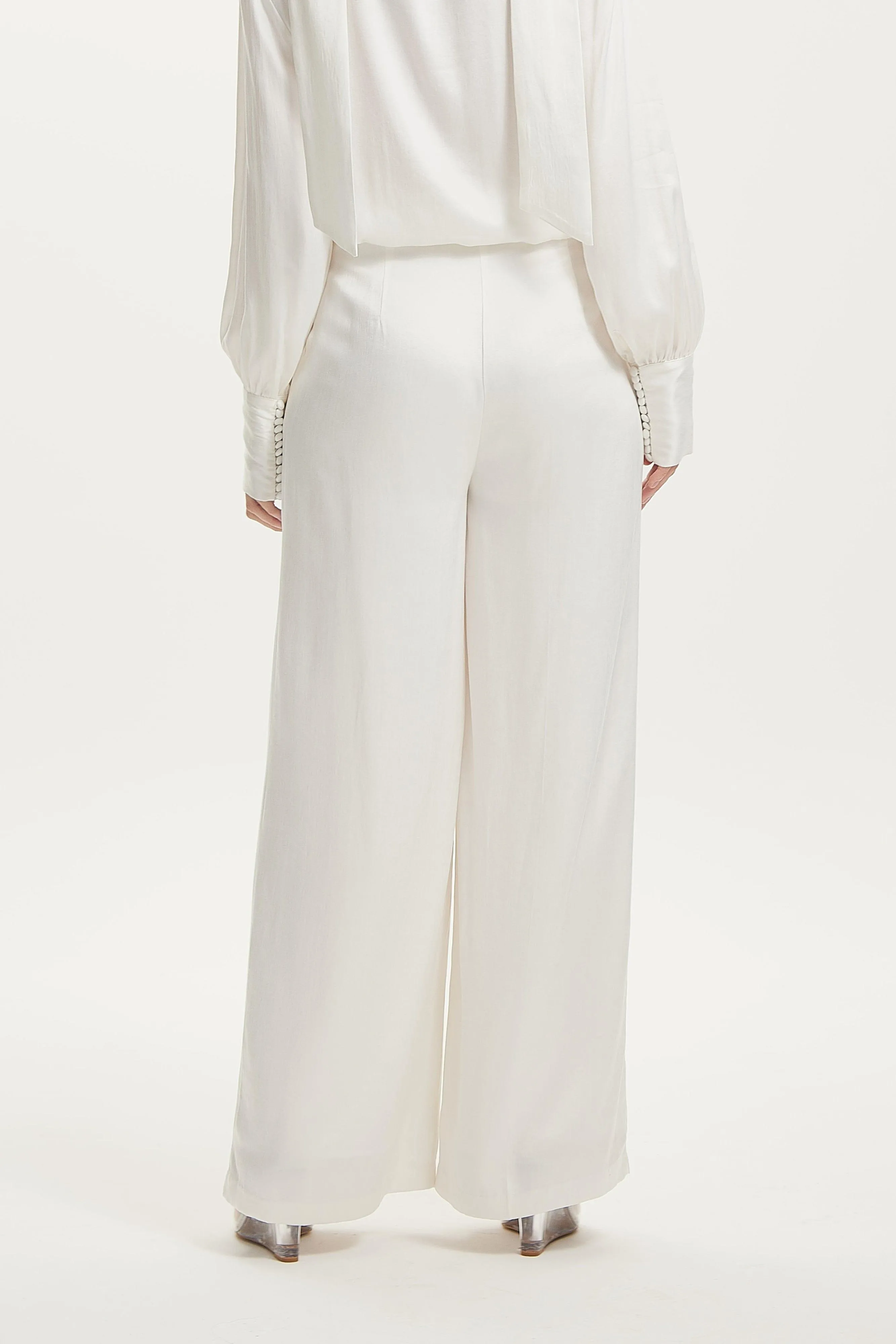 MAGNETIC TAILORED TROUSERS | OFF WHITE