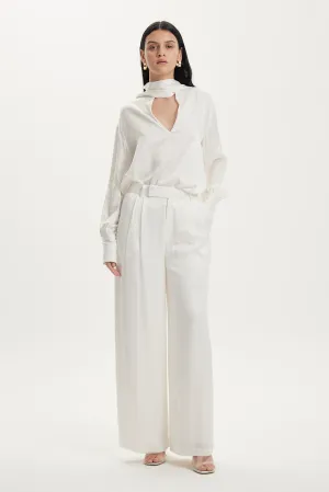 MAGNETIC TAILORED TROUSERS | OFF WHITE