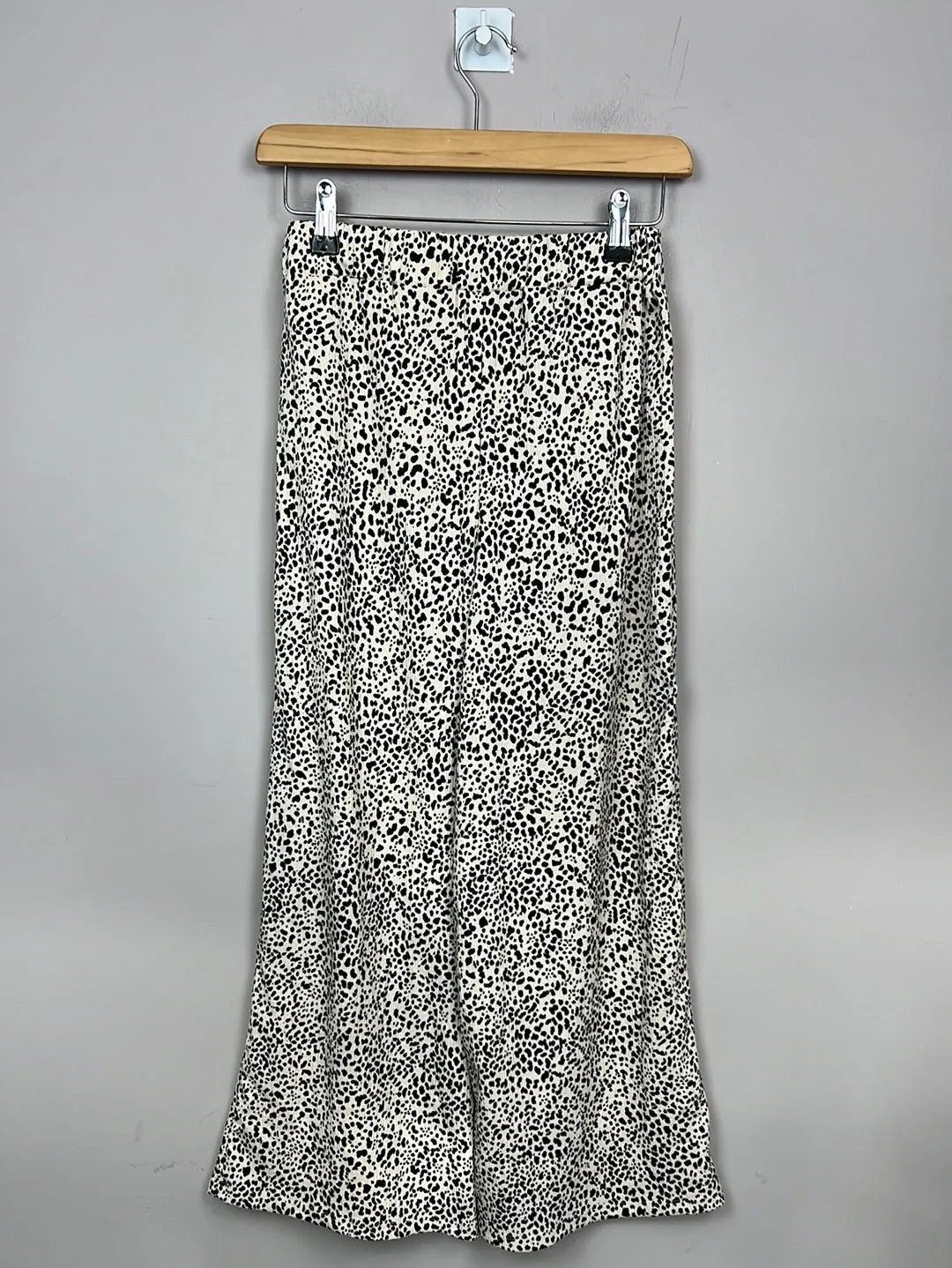 Mango Leopard Wide Leg Trousers 13y BNWT