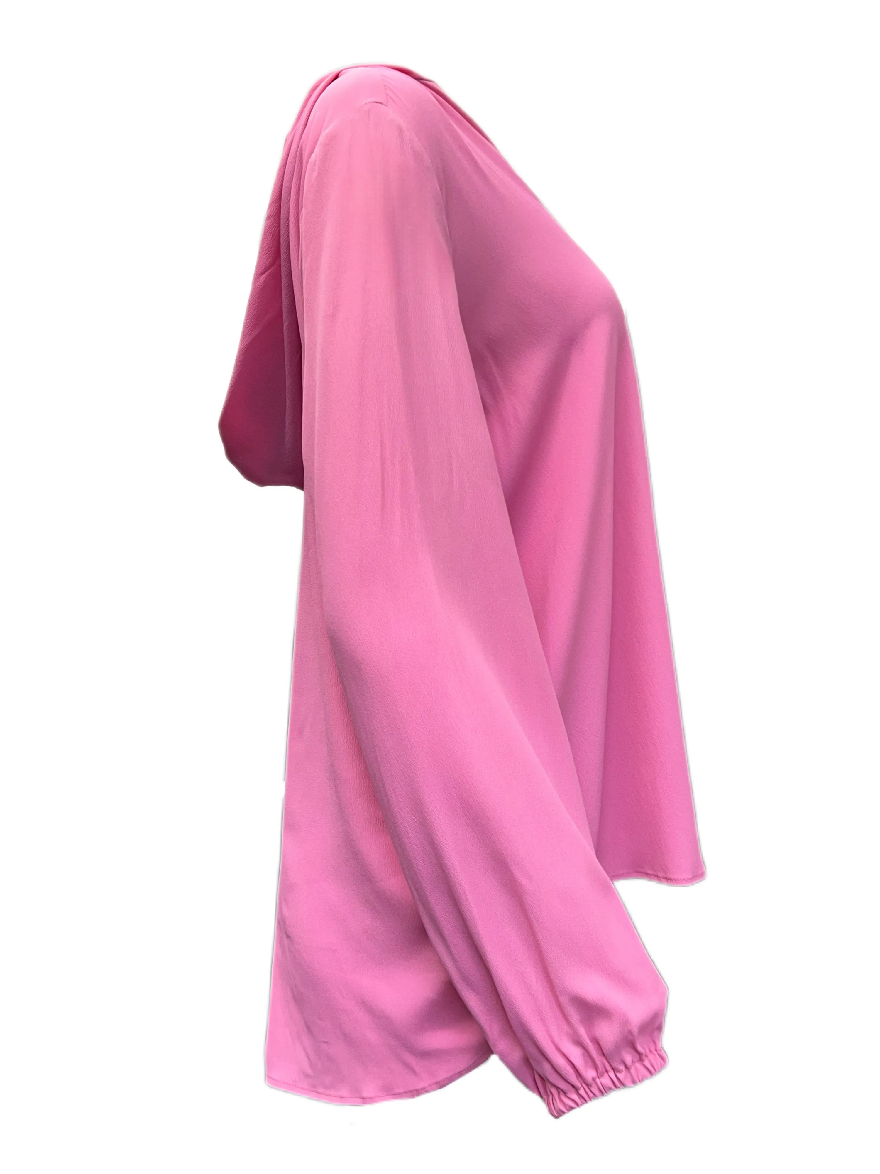 Marella By Max Mara Women's Pink Antiope Hooded Blouse Size 6 NWT