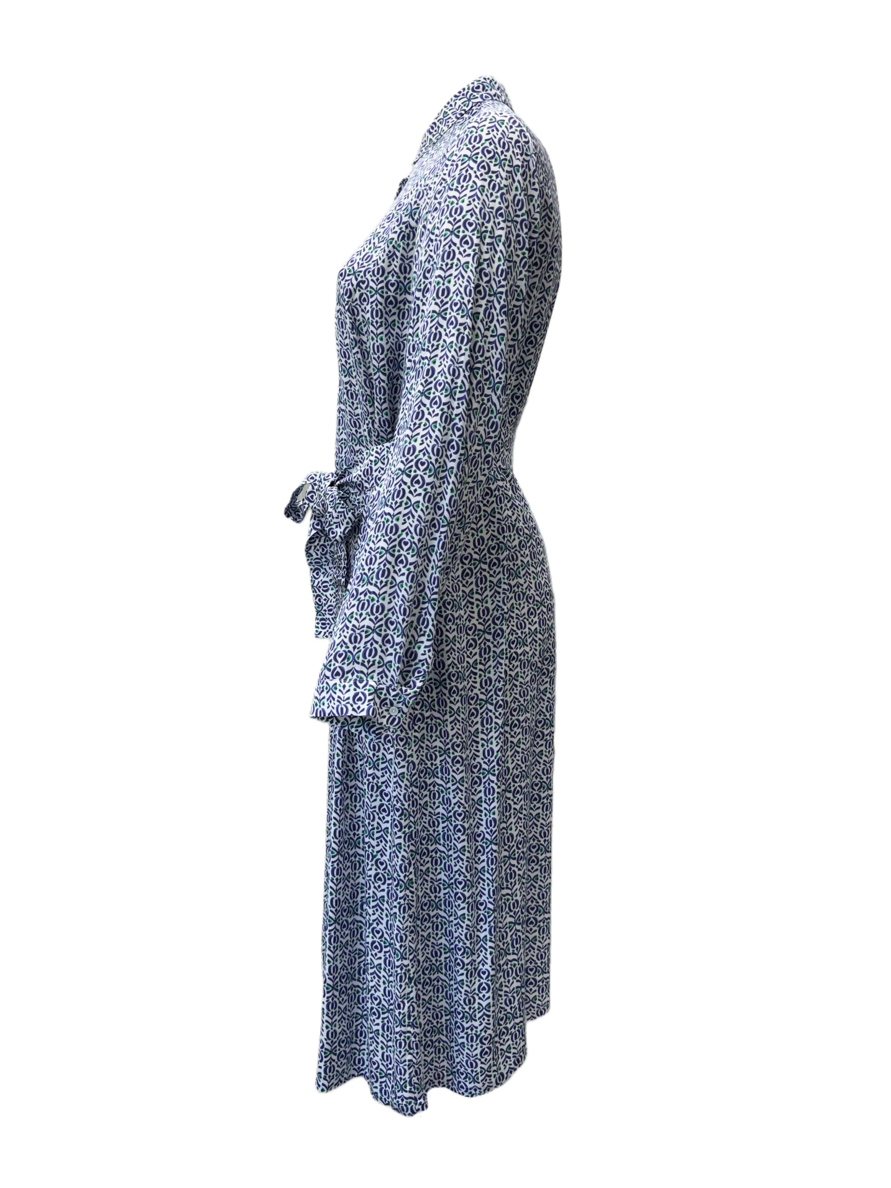 Marina Rinaldi Women's Blue Devon Shift Dress NWT