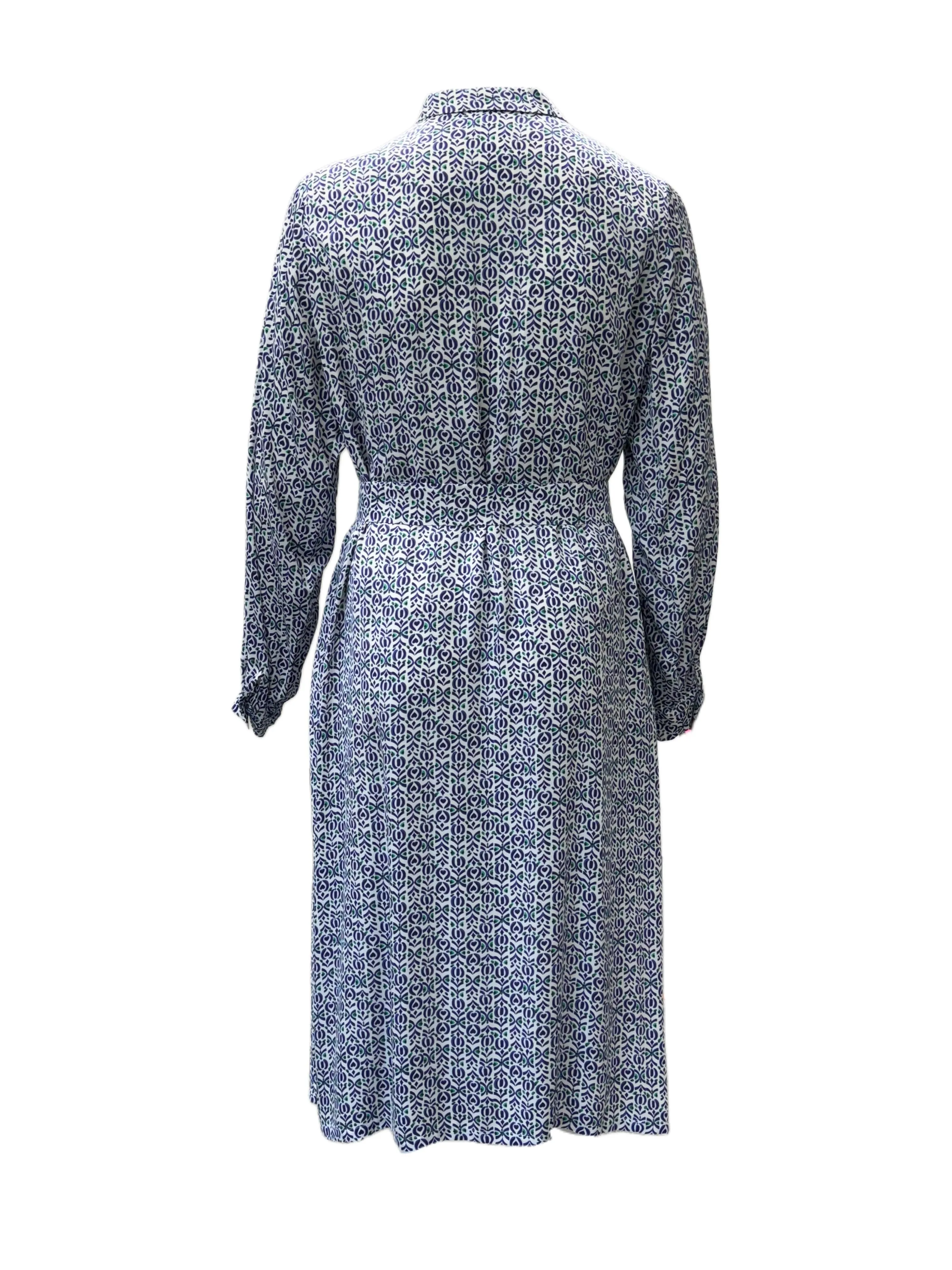 Marina Rinaldi Women's Blue Devon Shift Dress NWT
