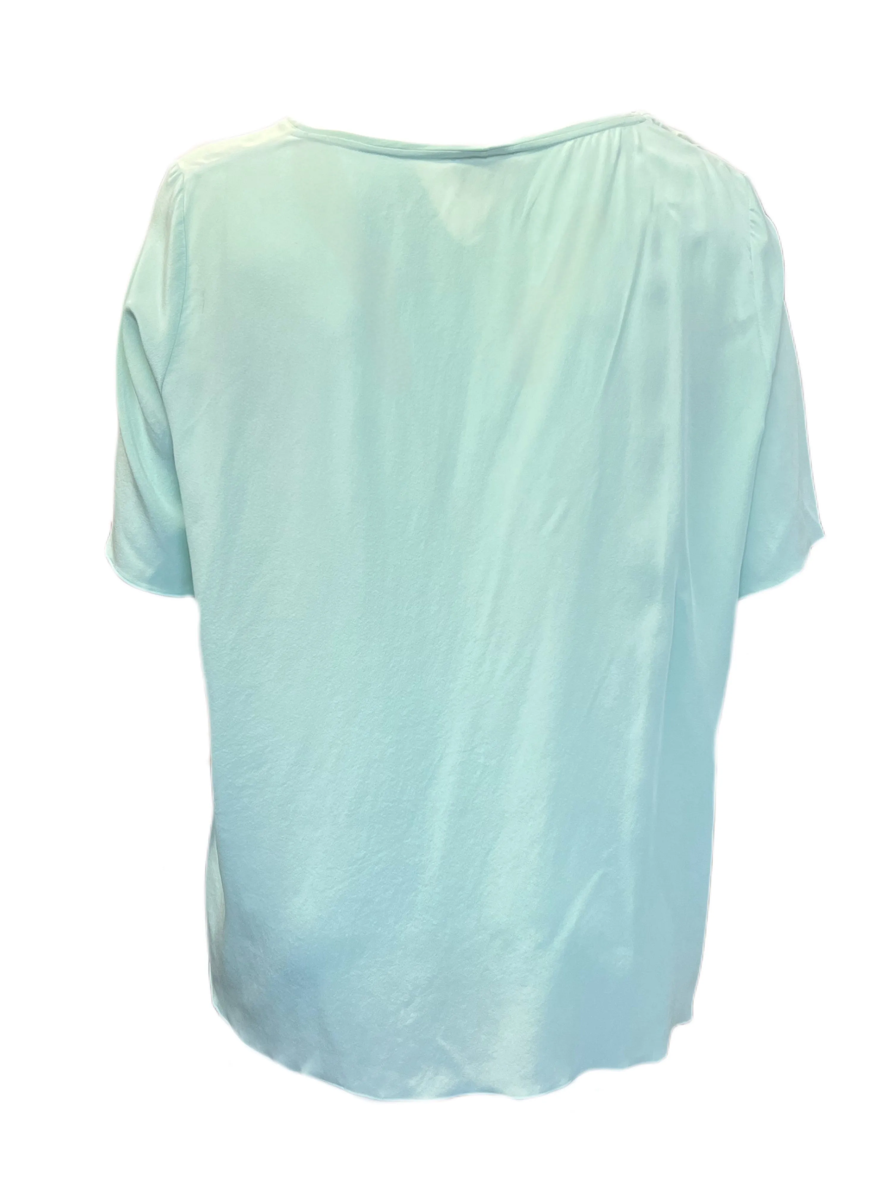Marina Rinaldi Women's Green Brio Pullover Blouse NWT