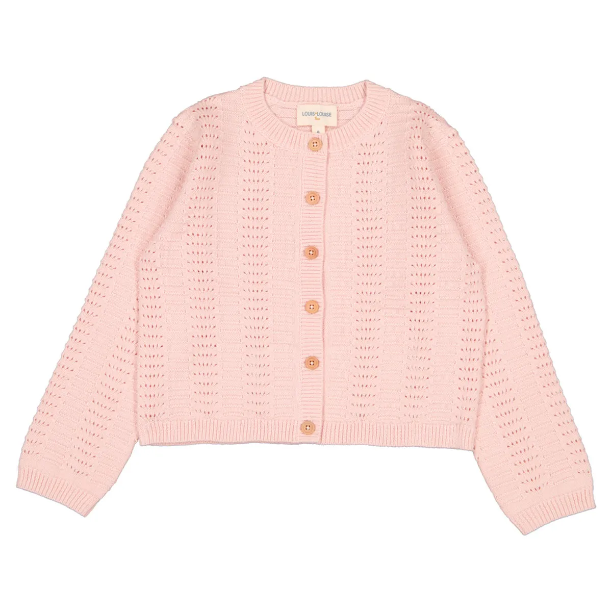 Mayo Pink Knitted Cardigan
