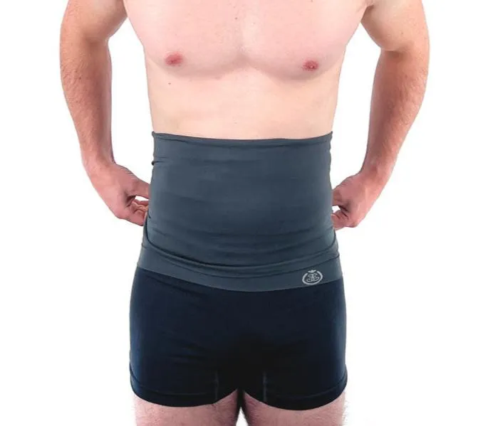 Medium Support 10" Ostomy Waistband with Silicone Grip -  Colours