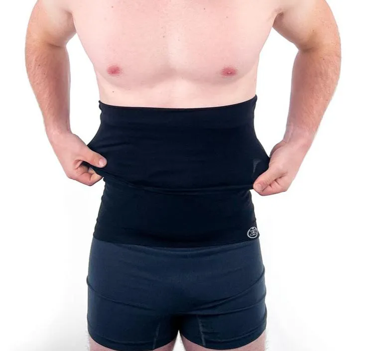 Medium Support 10" Ostomy Waistband with Silicone Grip -  Colours