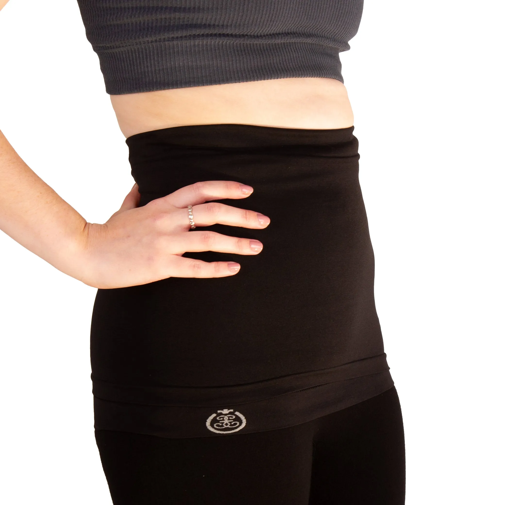 Medium Support 10" Ostomy Waistband with Silicone Grip -  Colours