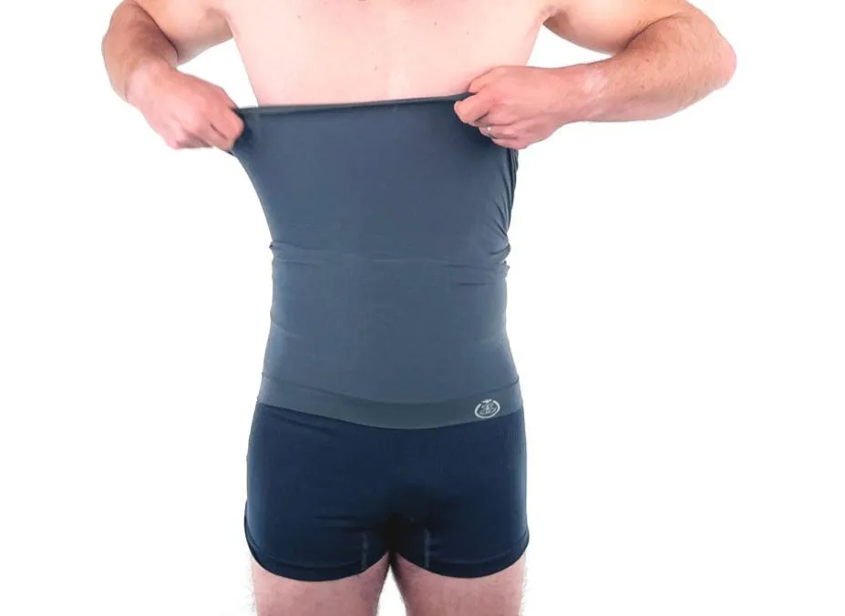 Medium Support 10" Ostomy Waistband with Silicone Grip -  Colours