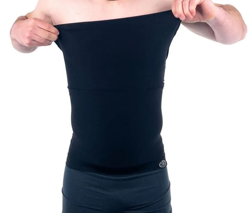 Medium Support 10" Ostomy Waistband with Silicone Grip -  Colours