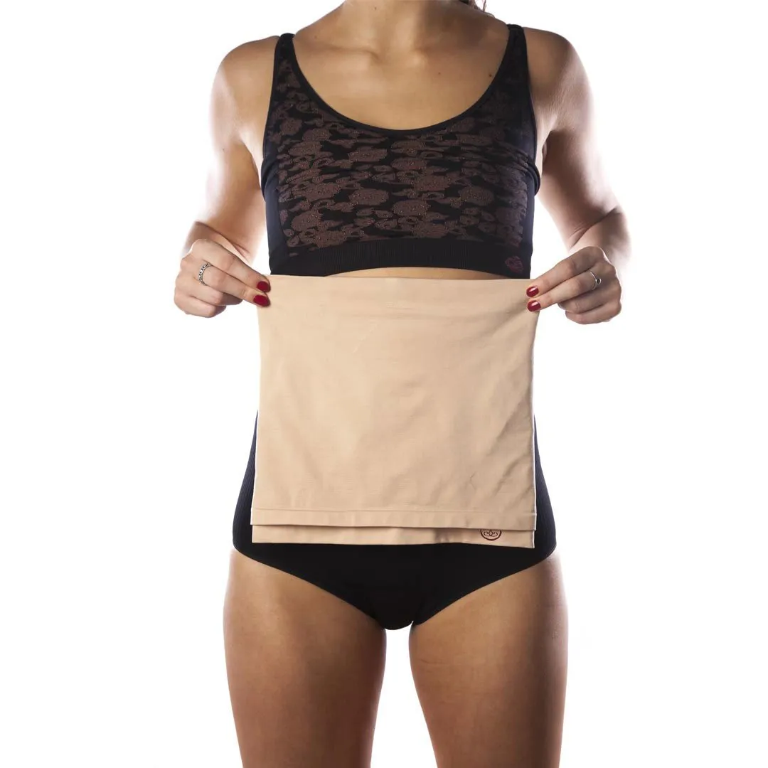 Medium Support 10" Ostomy Waistband With Silicone Grip