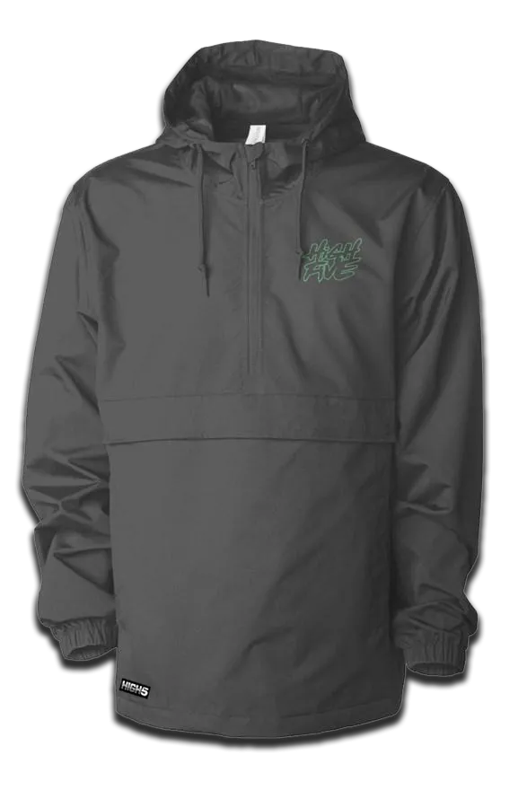 Mint Green Rain Coat | Graphic Tee, Streetwear