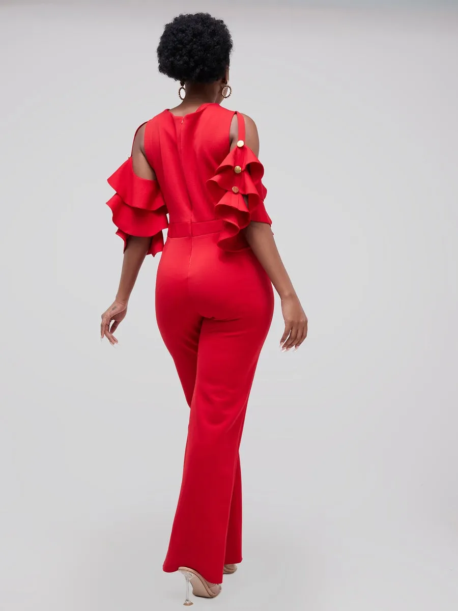 Mitet Jumpsuit - Red